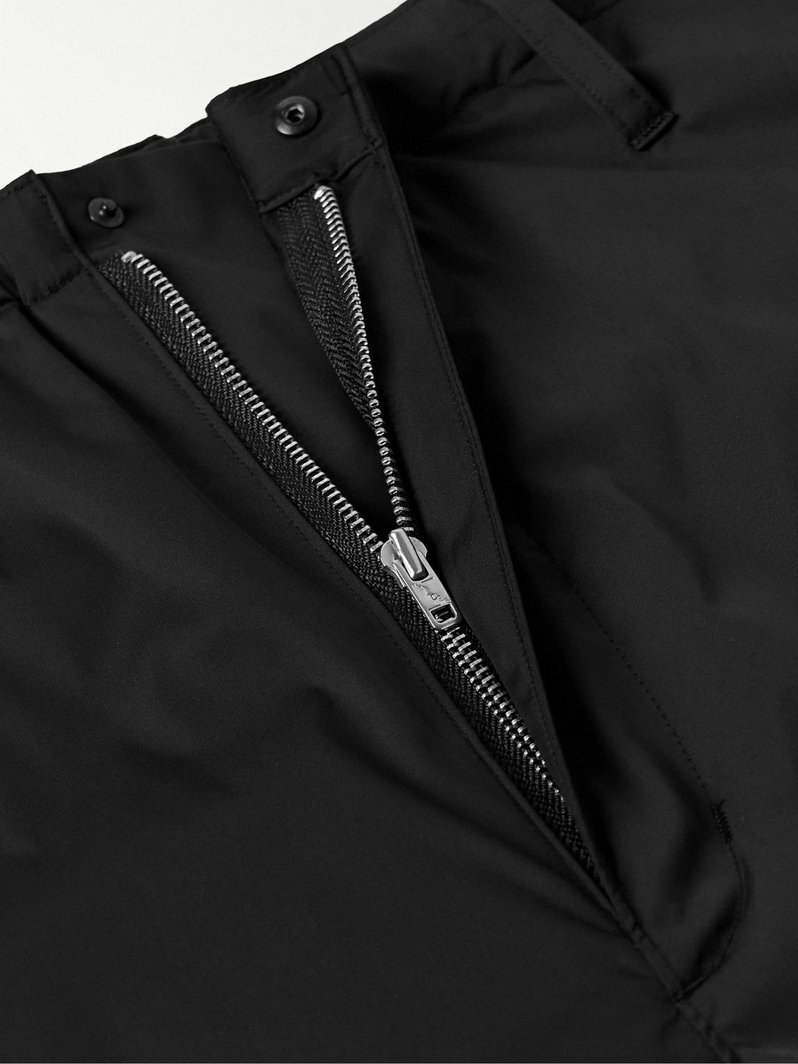 Auralee - Field Straight-Leg Laminated-Satin Trousers