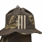 END. x Adidas x Labrum Bucket Hat in Night Brown 
