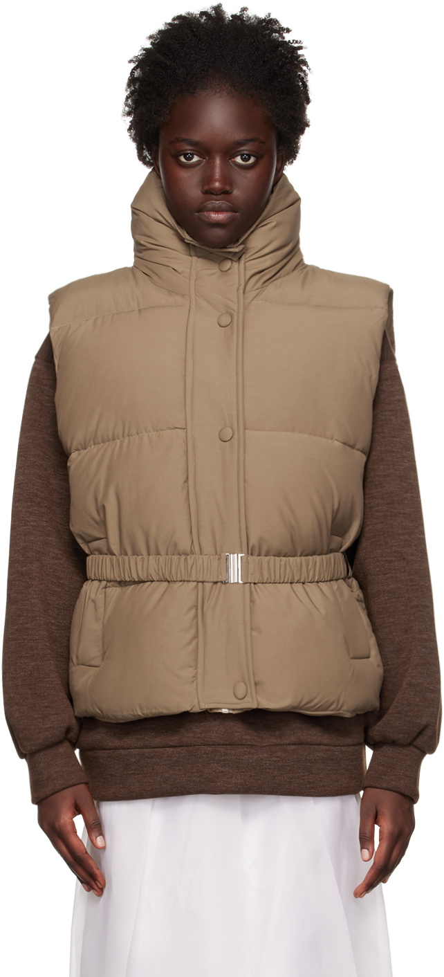 J KOO Brown Belt Vest