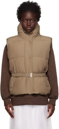 J KOO Brown Belt Vest