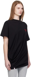 Charles Jeffrey LOVERBOY Black Topsy Turvy T-shirt