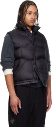 UNDERCOVER Black UC1F4002 Down Vest