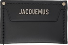Jacquemus Black Le Chouchou 'Le Porte Carte Meunier' Card Holder