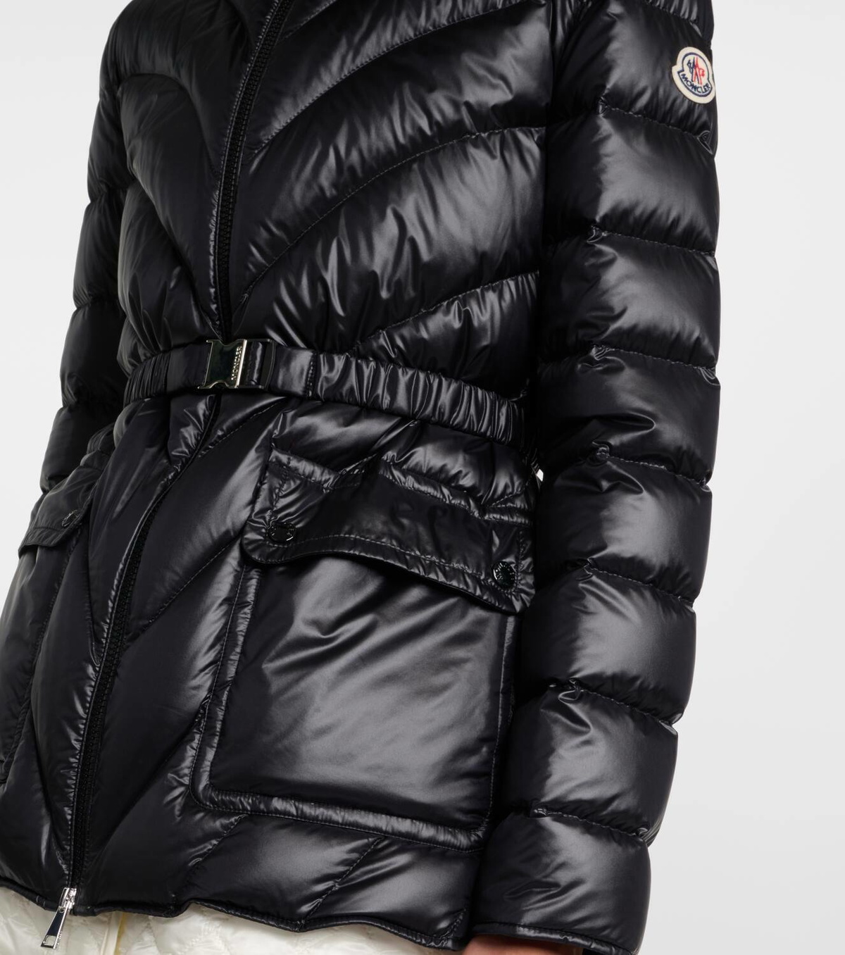 Moncler Argenno quilted down parka