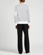 Thom Browne Mens Sweatshirt in White