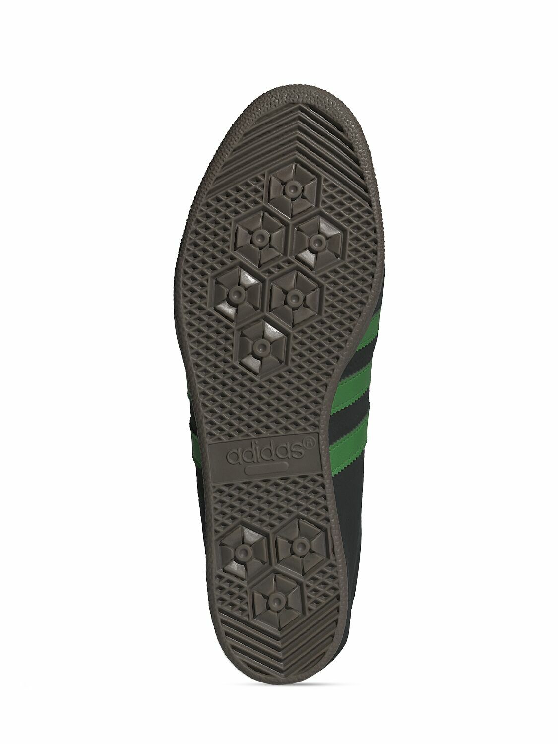 adidas gazelle silver green womens Men's Superstar Leather Low-top Sneakers in Black & White main image 1
