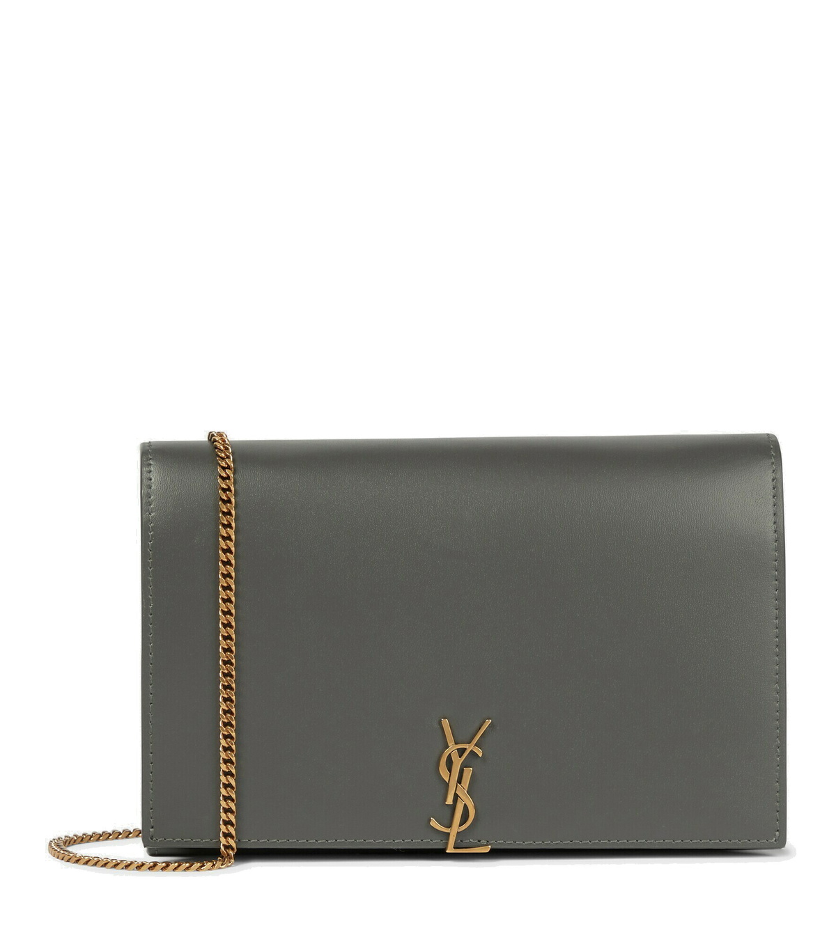 ☆関税込☆SAINT LAURENT★PORTAFOGLIO CON CATENA MONOGRAM★ Saint Laurent - Monogram leather wallet on chain Saint Laurent