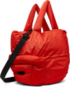 Dingyun Zhang Orange Helmet Cross-Body XL Tote