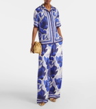 Rebecca Vallance Paros printed wide-leg pants