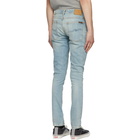 Nudie Jeans Blue Tight Terry Jeans