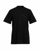 Roberto Cavalli Mens T-shirt in Black