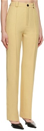 Kwaidan Editions SSENSE Exclusive Beige Polyester Trousers
