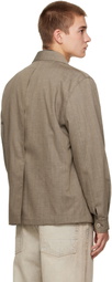 OUR LEGACY Brown Pack Blazer