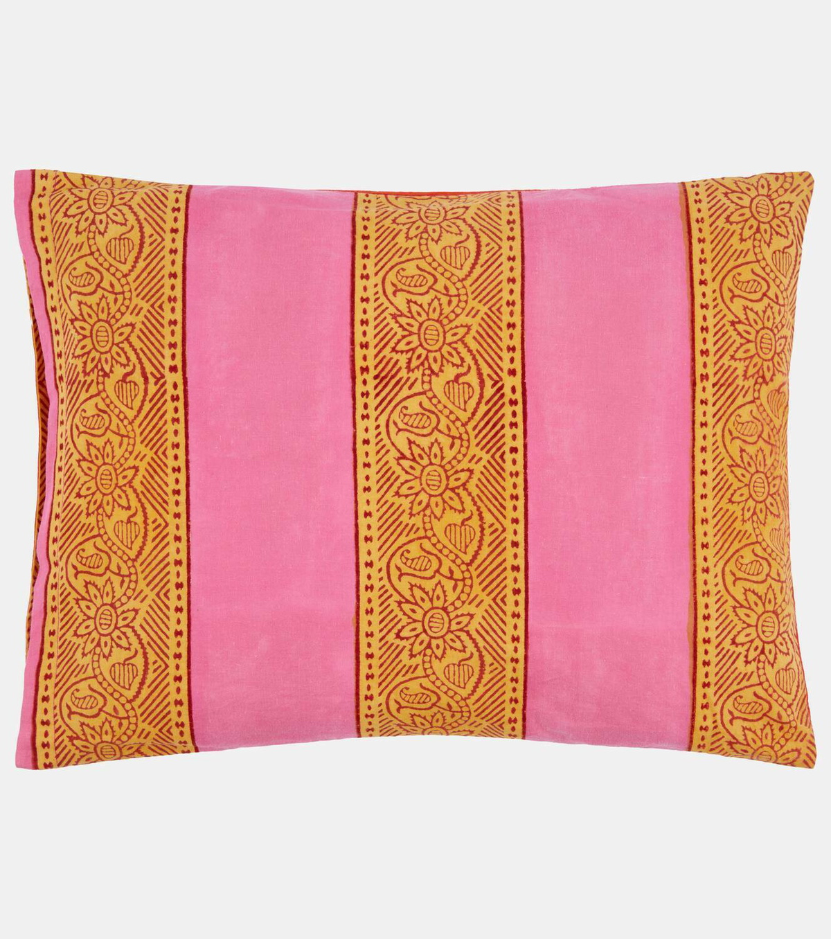 Lisa Corti Tea Flower rectangular cotton cushion