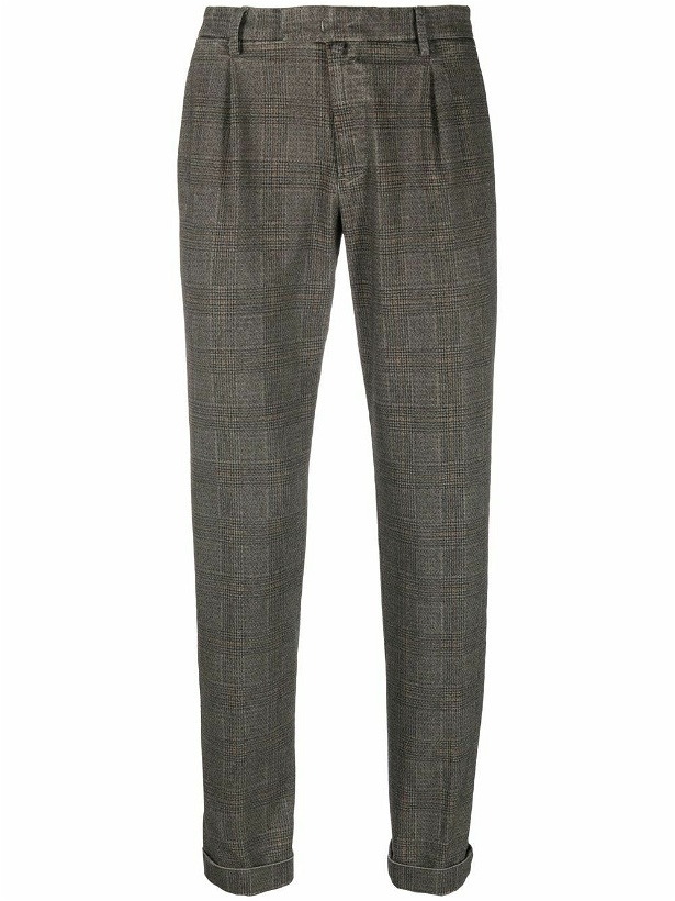 Photo: BRIGLIA 1949 - Cotton Blend Slim Fit Trousers