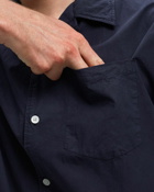 Norse Projects Carsten Tencel Shirt Blue - Mens - Shortsleeves