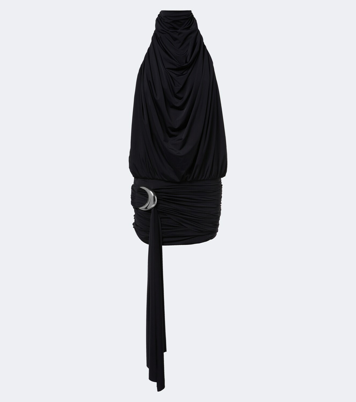 De La Vali Vida draped jersey minidress