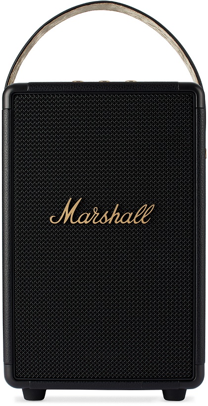 Photo: Marshall Black Tufton Bluetooth Speaker