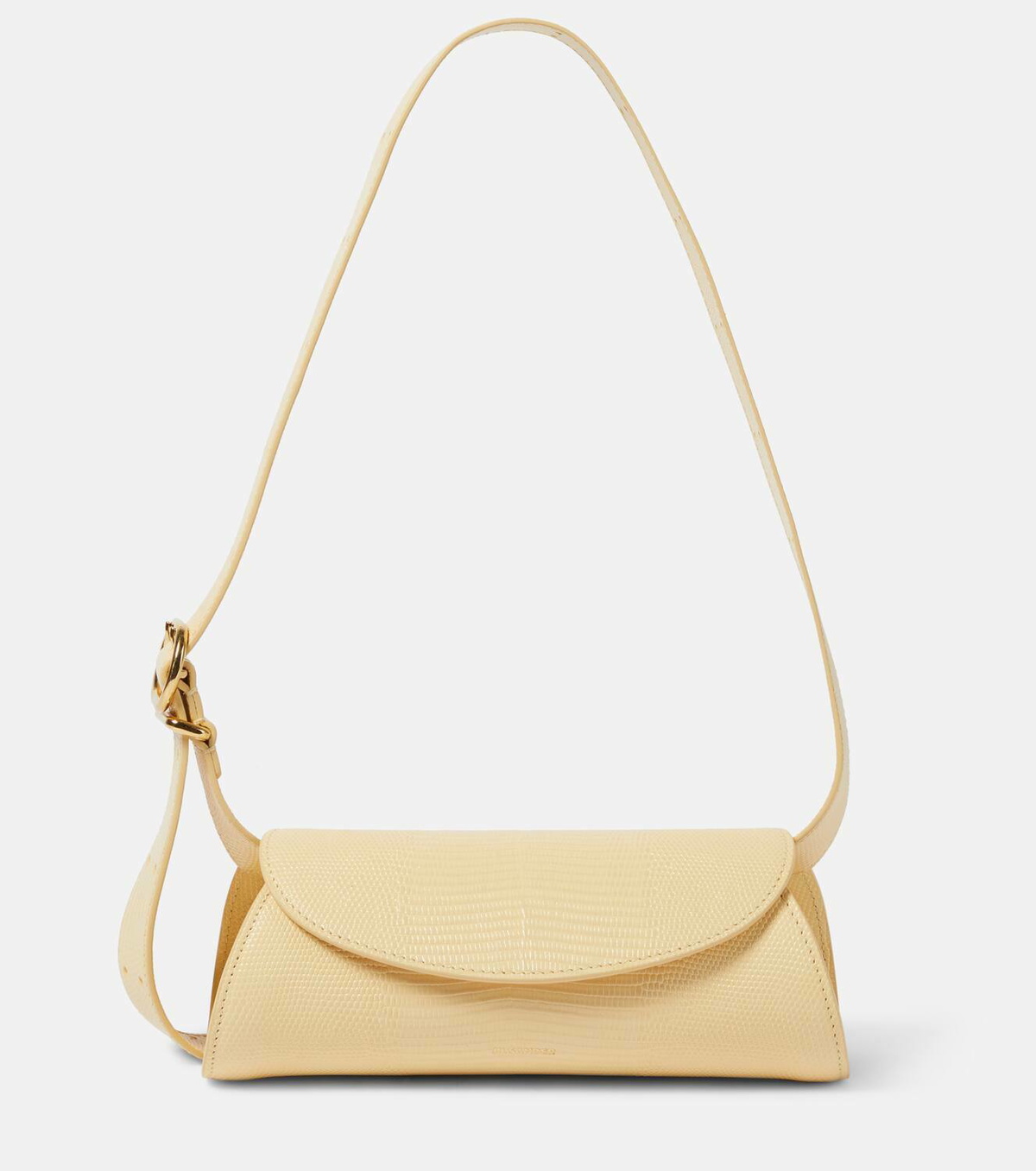 Jil Sander Cannolo Mini leather shoulder bag Jil Sander