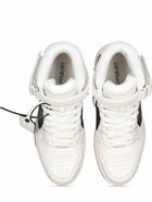 OFF-WHITE - Out Of Office Mid Top Leather Sneakers