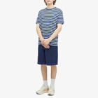 Polo Ralph Lauren Men's Stripe T-Shirt in Clancy Blue/Nevis
