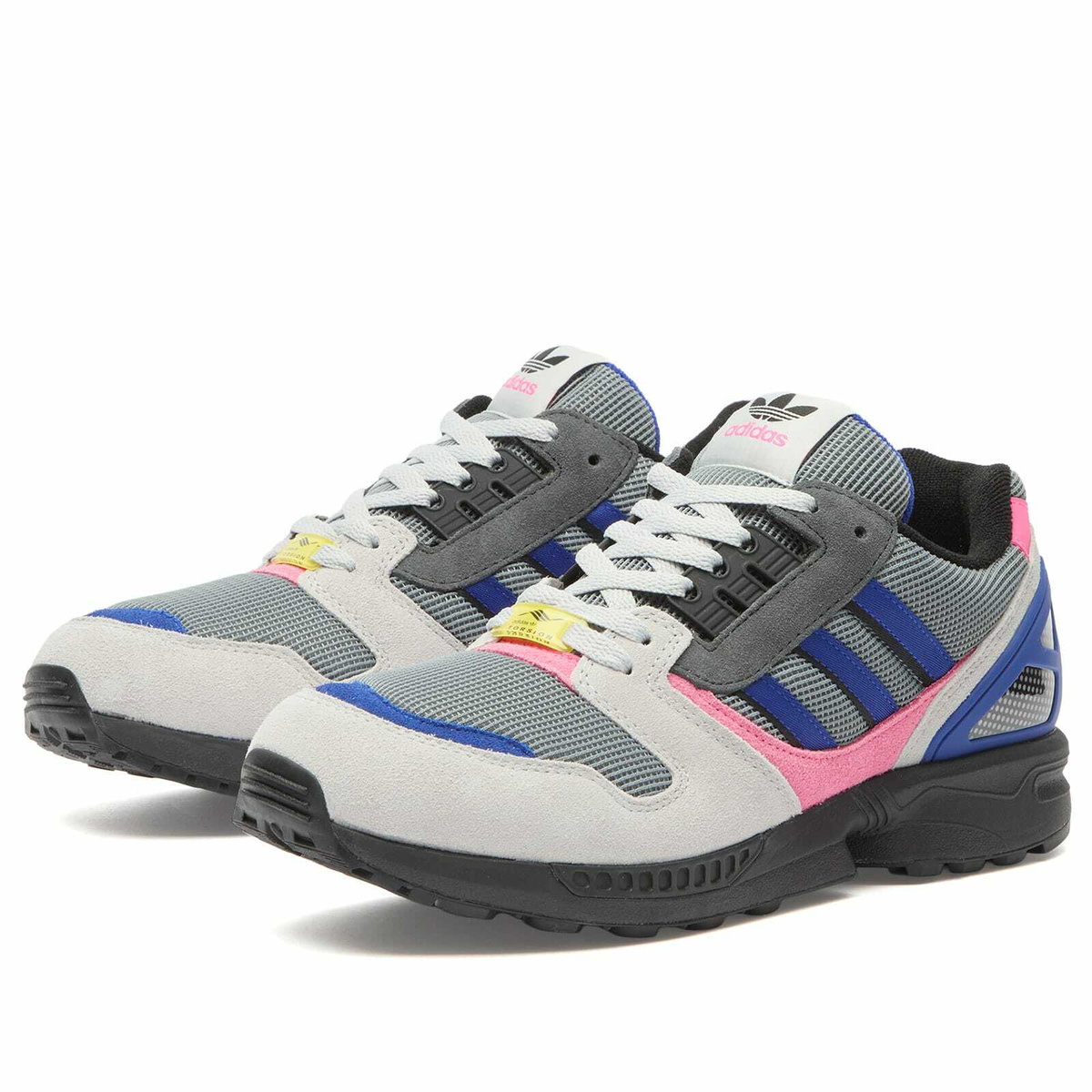 Adidas Men's Zx 8000 Sneaker in Grey Three/Semi Lucid Blue/Lucid