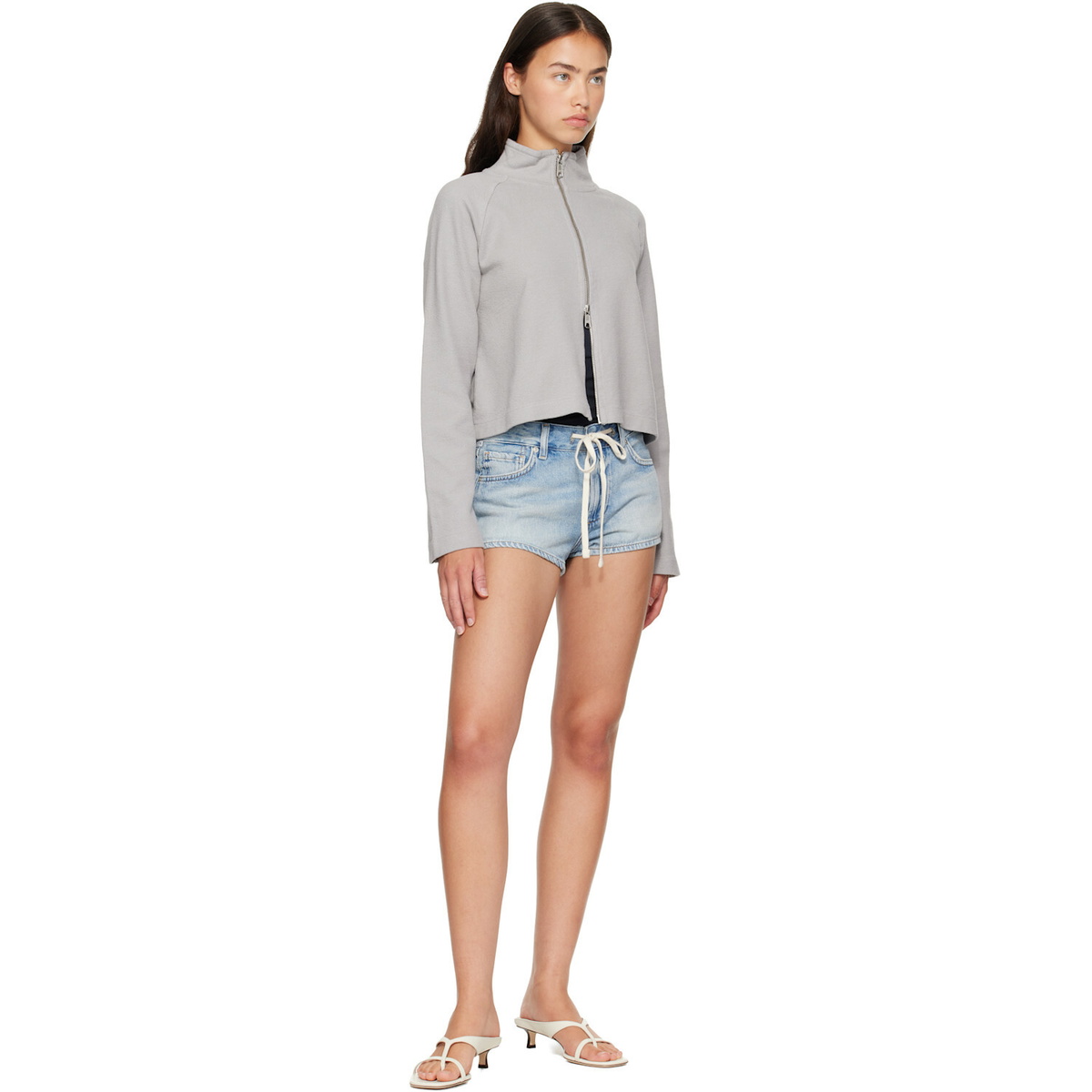 Citizens of Humanity Blue Pool Denim Shorts