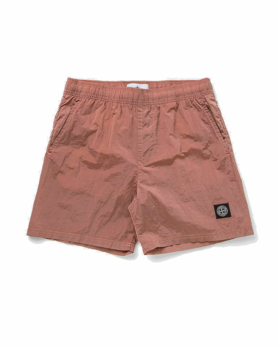 Photo: Stone Island Short Nylon Metal In Econyl Pink - Mens - Sport & Team Shorts