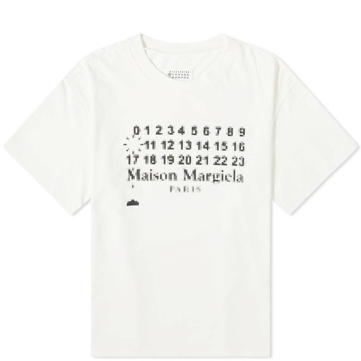 Photo: Maison Margiela 10 Pixel Logo Tee
