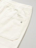 RAG & BONE - Cotton and Hemp-Blend Twill Drawstring Trousers - Neutrals