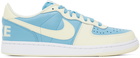 Nike Blue & Off-White Terminator Low Sneakers