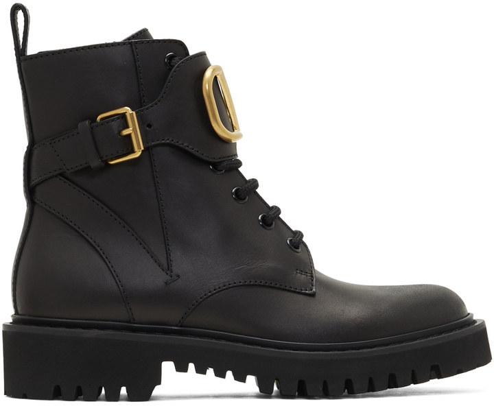 Photo: Valentino Garavani VLogo Combat Boots