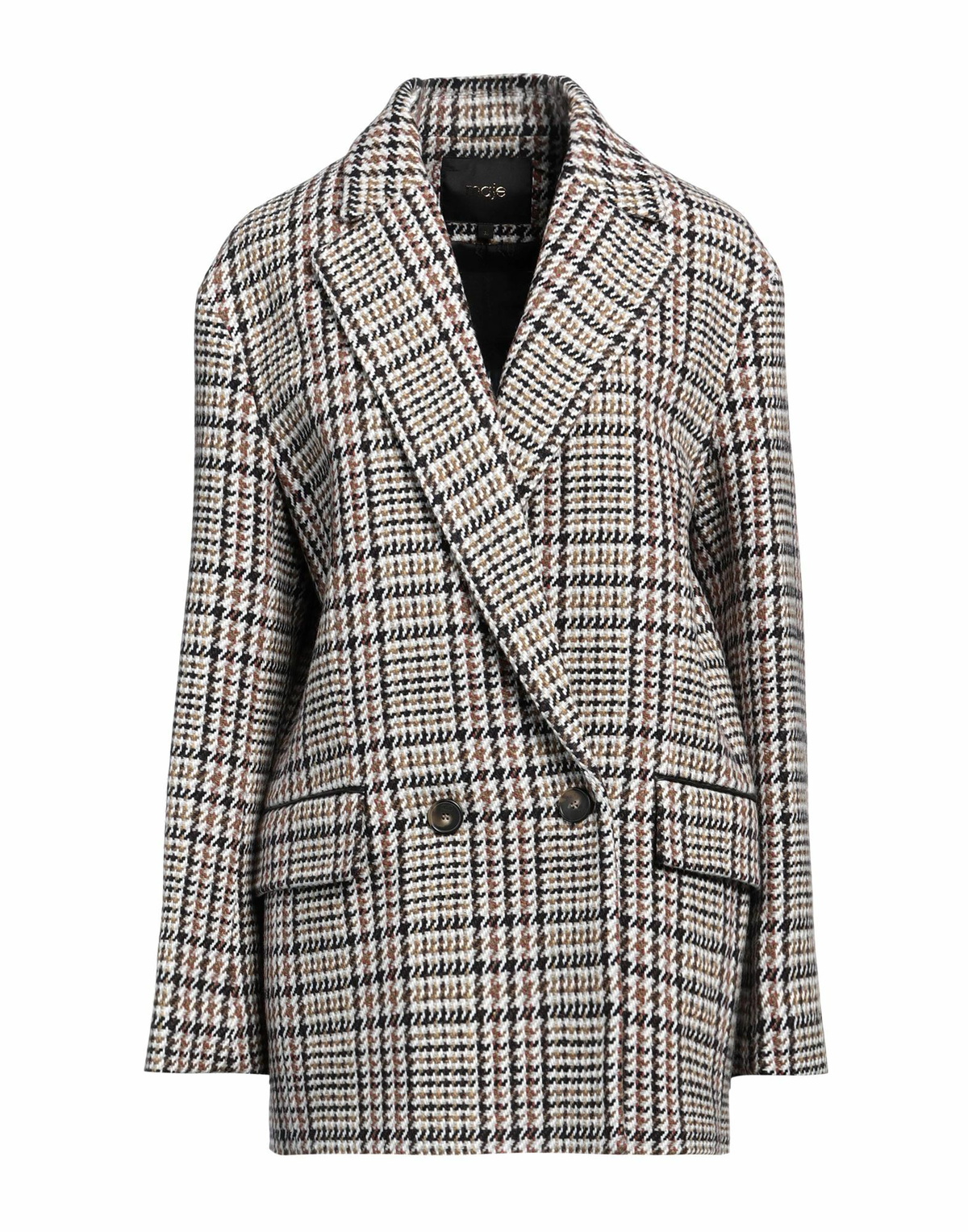 Maje Womens Blazer in Light grey