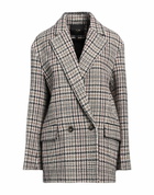 Maje Womens Blazer in Light grey