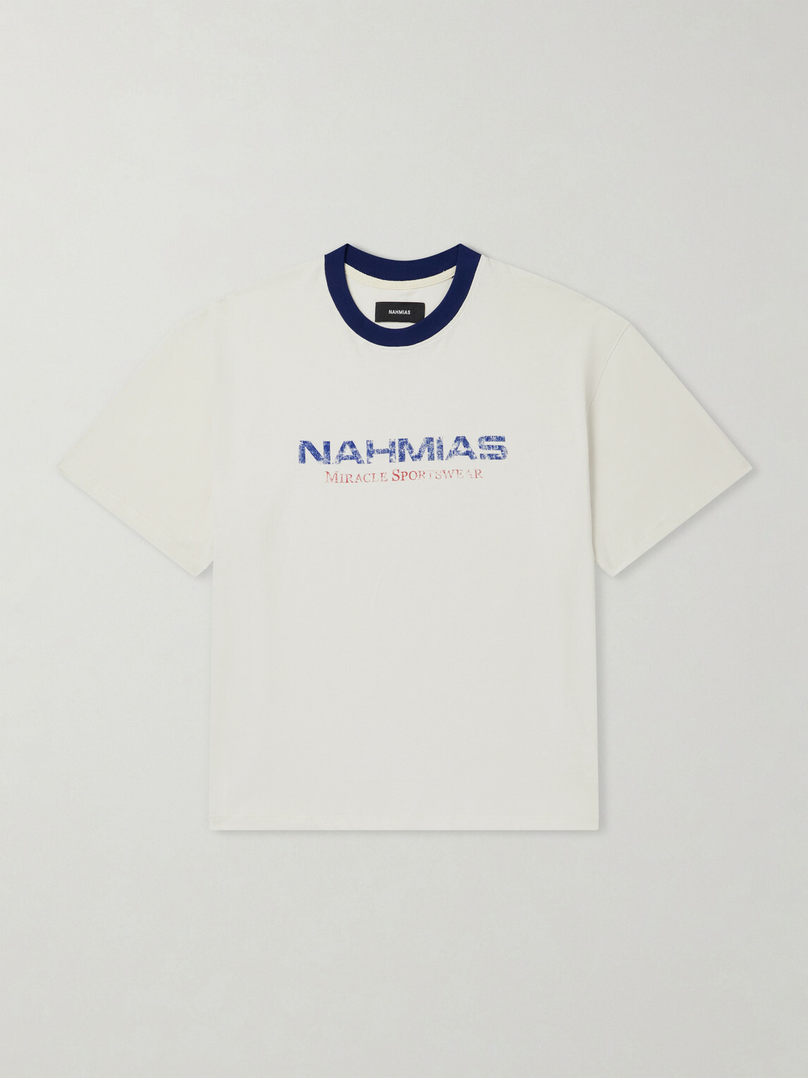 NAHMIAS - Miracle Sportwear Logo-Print Cotton-Jersey T-Shirt - White