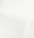 Galvan High-rise wide-leg crêpe pants