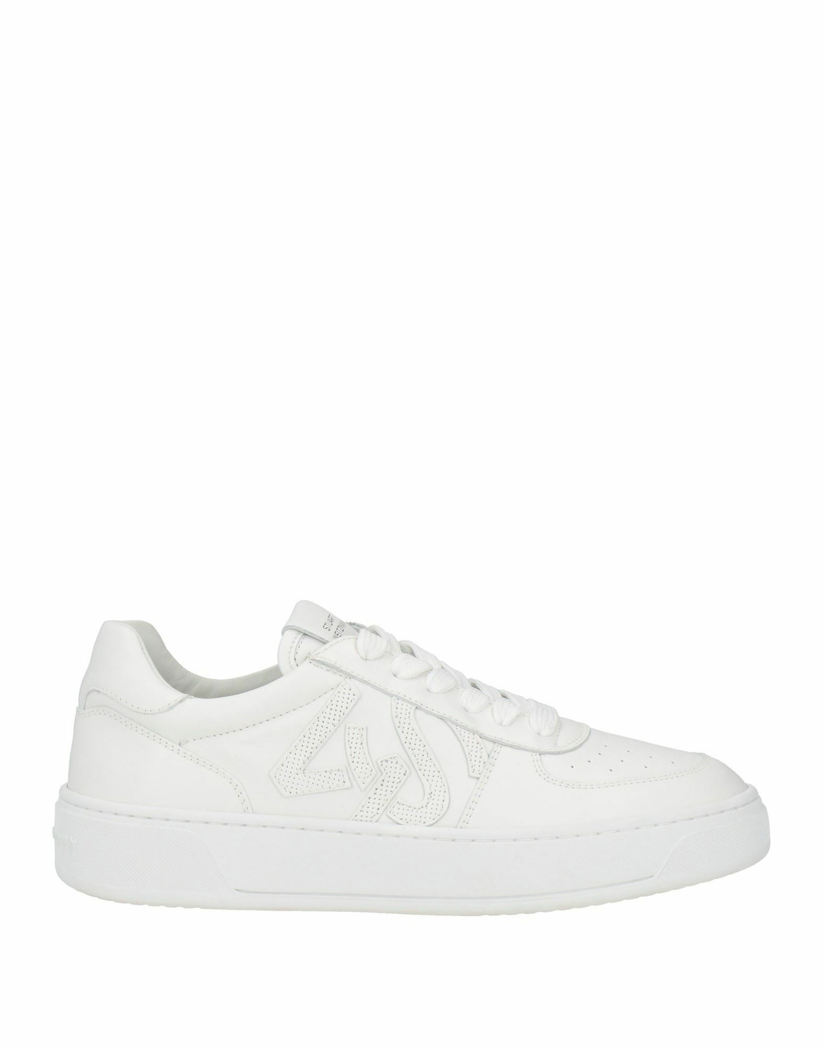Stuart Weitzman Womens Sneakers in White