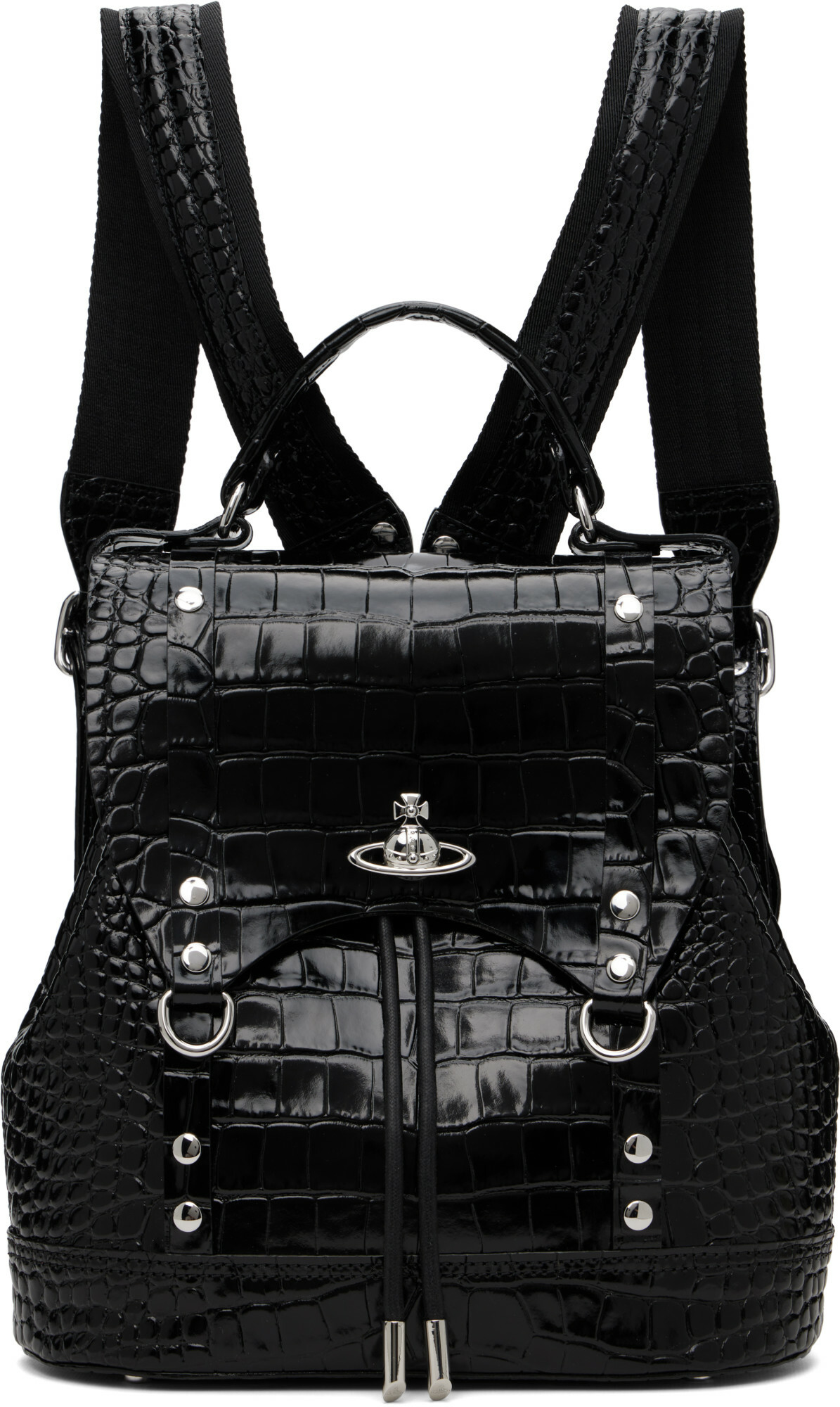 Vivienne Westwood Black Max Small Backpack