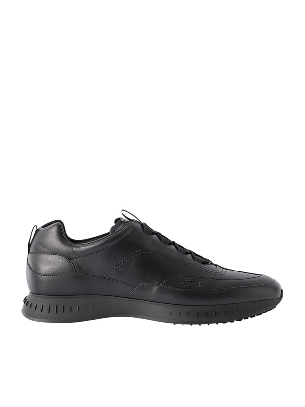 Photo: John Lobb - Stream Leather Sneakers - Black
