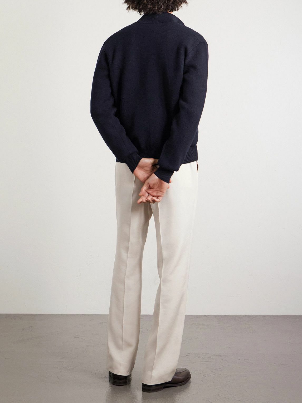 Dunhill - Cotton and Cashmere-Blend Jacket - Blue