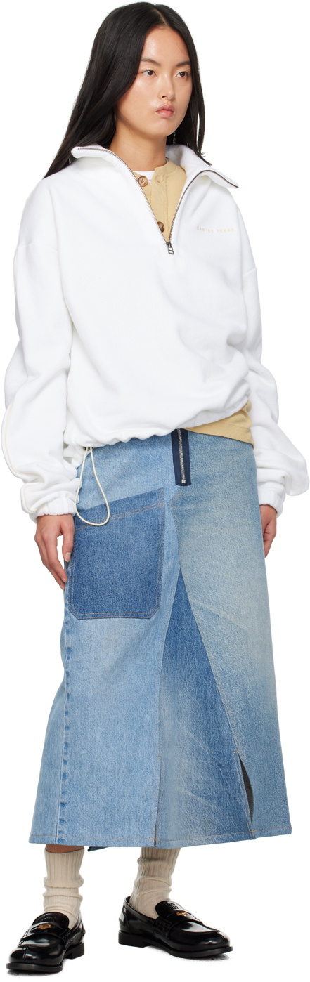 Carter Young White Cameron Sweater