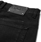 Balmain - Distressed Denim Jeans - Men - Black