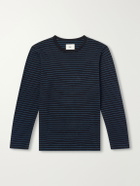 Folk - Striped Cotton T-Shirt - Black