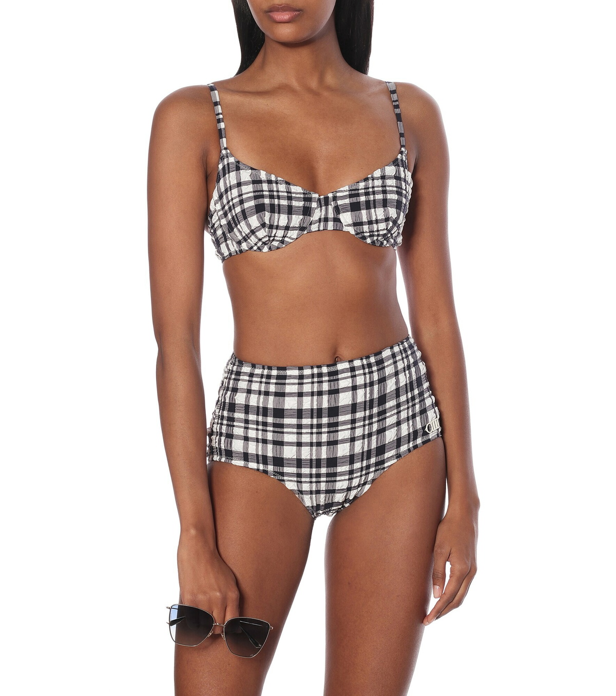 Solid & Striped - The Ginger high-rise bikini bottoms