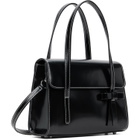 Sandy Liang Black Mini Mum Crossbody Bag