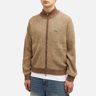 Dime Men's Double Zip Knit in Camel