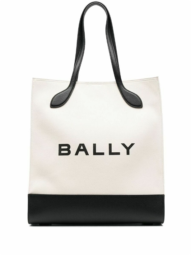 Photo: BALLY - Bar Keep On Fabric Tote Bag