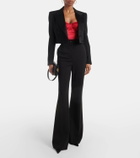 Dolce&Gabbana Silk-blend satin bodysuit