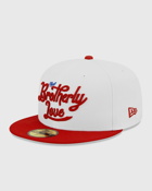 New Era 5950 Nbace 22 Philadelpiha 76 Ers Otc White - Mens - Caps