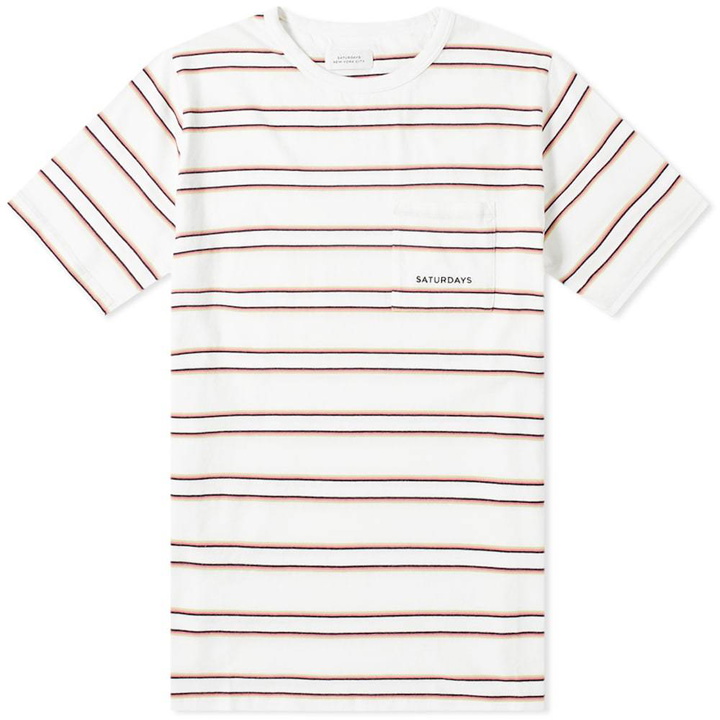 Photo: Saturdays NYC Randall Stripe Tee